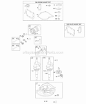 Camshaft Crankcase CoverSump Crankshaft Gasket Set - Engine Gasket Set - Valve PistonRingsConnecting Rod Diagram and Parts List for 09T702-0118-B1  Briggs and Stratton Engine